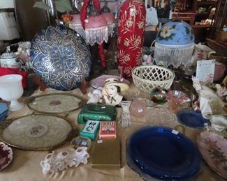 Antique Colored Glass - Home Decor