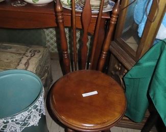 Antique Ball and Claw Feet Stool