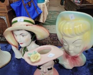 Vintage Head Vases