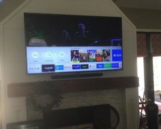 75" Samsung 4k flat screen smart TV....just a couple years old!