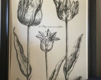 Big contemporary Botanical print!