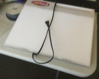 Lightbox for crafts and tracing