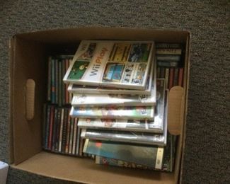  Wii games and CDs
