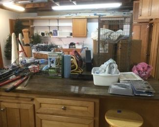 Big work or utility counter / island