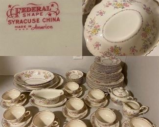 Federal Shape Briarcliff Syracuse China Made In America