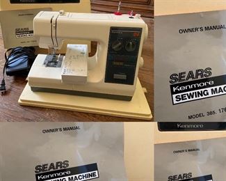 Sears Kenmore Model 385 Sewing Machine