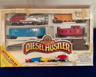 Diesel Hustler Electric Train Set