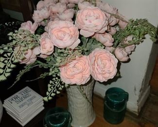 Lenox Vase W/ Floral Arrangement