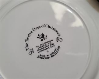 The Twelve Days Of Christmas Dinnerware Set By Johnson Brothers