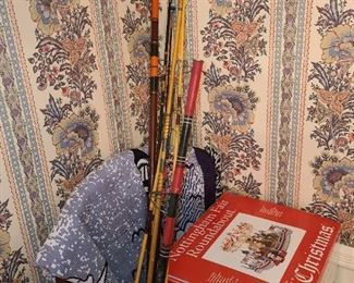 Antique & Vintage Fishing Pole Collection