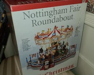 Mr.Christmas Nottingham Fair Roundabout Carousel