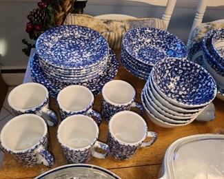 Blue & White China Dishware