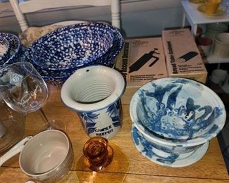 Blue & White China Dishware