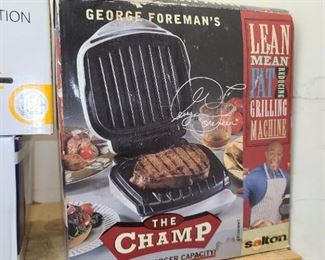 George Foreman The Champ Grill