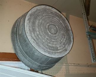 Galvanized Metal Tub