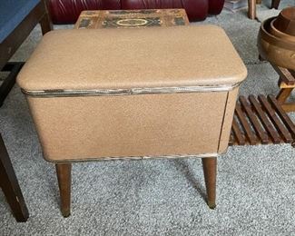 Vintage sewing table