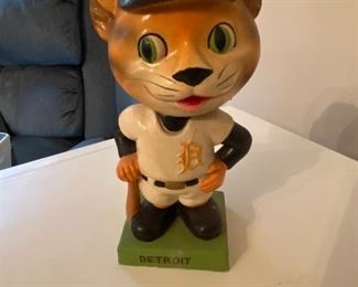 Vintage Detroit Tigers Bobble Head Doll