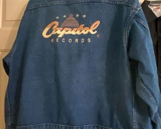 Vintage Capitol Records Denim Jacket (Promotional Employee Jacket)