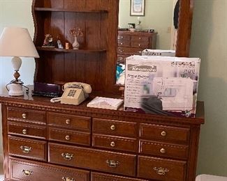Lenoir House Dresser with Mirror