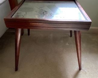 Mirrored Top Table