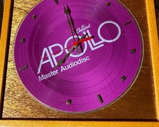 Capitol Apollo Master Audiodisc Wall Clock