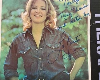 La Costa Capitol Records Autographed Promo Photo