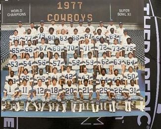 1977 Dallas Cowboys Promo Photo