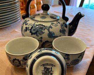 Pier 1 Oriental Tea Set