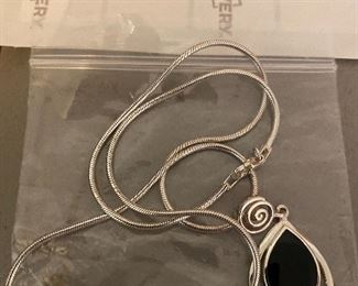 Sterling Necklace and Pendant