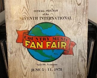 1978 Country Music Fan Fair Program