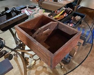 Primitive Wooden Carrier