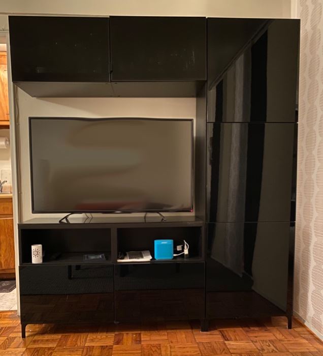 Ikea Besta Entertainment Center $500
71” W 76” H 15 ½ D