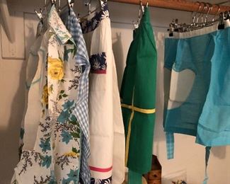 Vintage hand made aprons