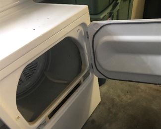 Hotpoint Dryer with open door.