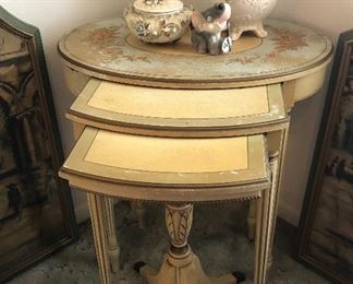 Fab French nesting tables