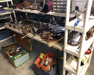Old tools, equipment, parts