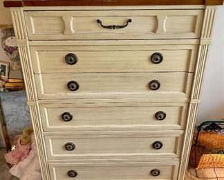 Albert Parvin, American of Martinsville Tall Chest of Drawers 