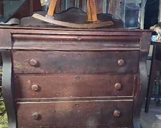 Antique Walnut Dresser