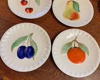 Czech Fruit Plates