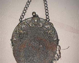 Antique Beaded Bag