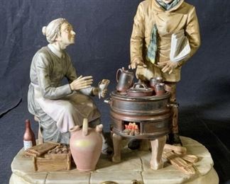 Vintage ARNART Porcelain Group Figurine
