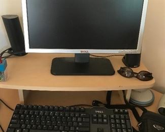 Dell Desktop Computer with monitor, keyboard and mouse