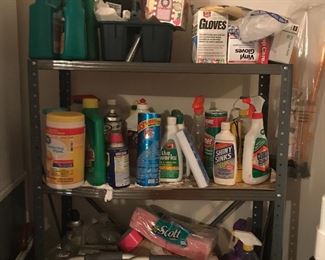 Household cleaners and other items