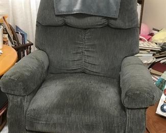 Gray recliner and lift chair