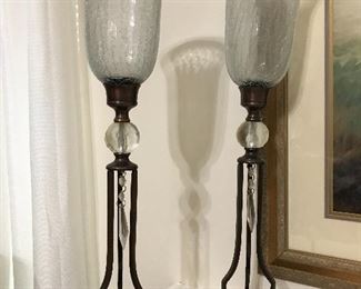 Pair of candle sconces 