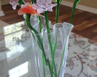 #9.  $30.00   flower vase 20” h 