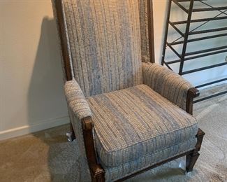 High-back arm chair