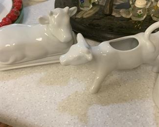 Ceramic cows