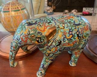 Decorative Asian elephant figurine