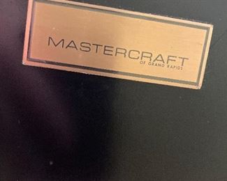 Bernard Rohne “Tree of Life” acid etched brass credenza by Mastercraft. 